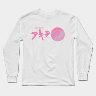 Neo Tokyo Pink Logo Long Sleeve T-Shirt